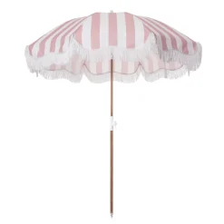 Beach Umbrella Pink Stripe